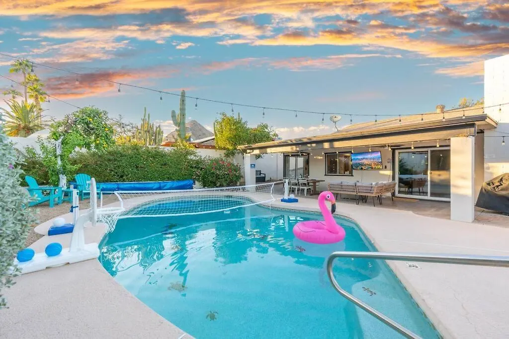 Phoenix Oasis I Free Heated Pool I Mini Golf I Luxe 4Br 0*,